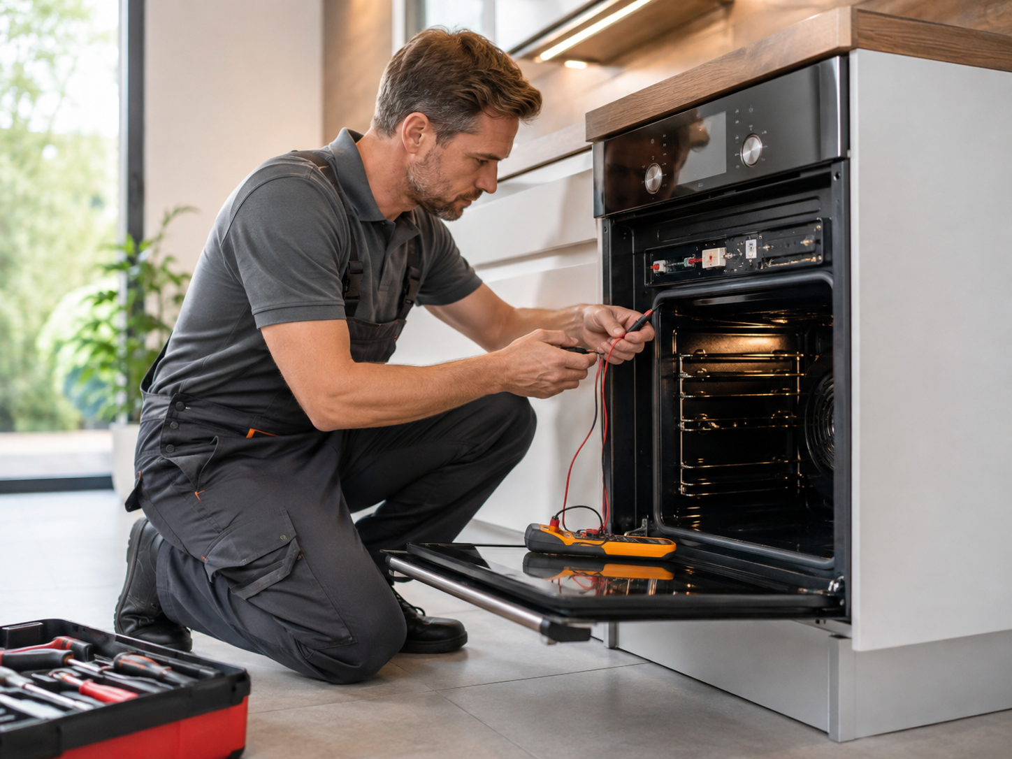 Oven electrical repair and testing in Dubai